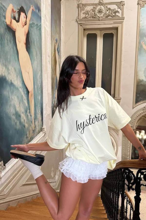 bloomer shorts outfit