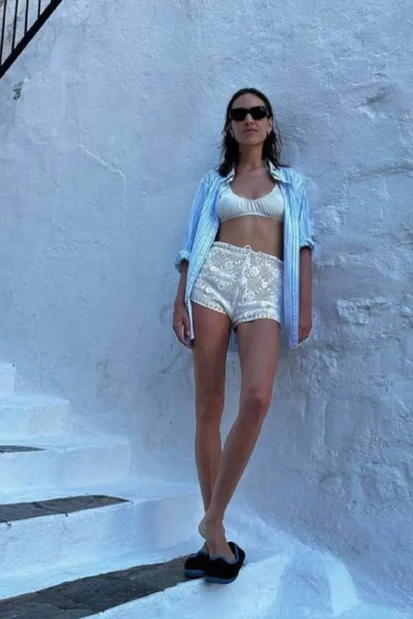 bloomer shorts outfit