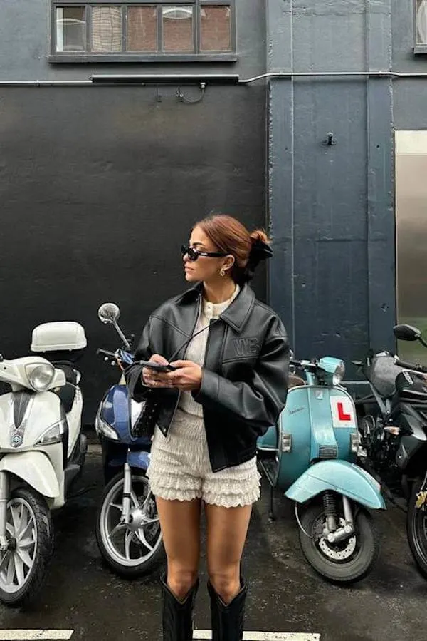 bloomer shorts outfit