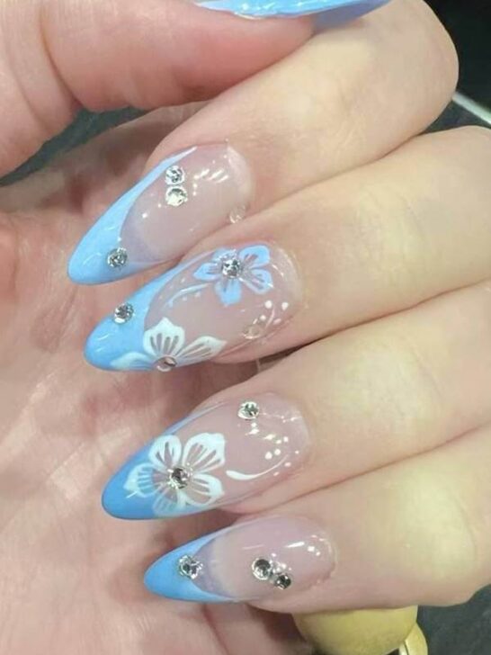 23 Mesmerizing Blue Hawaii Nails Ideas to Try Now