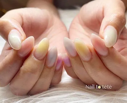 blush nail designs