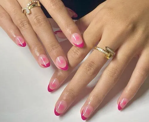 blush nail designs