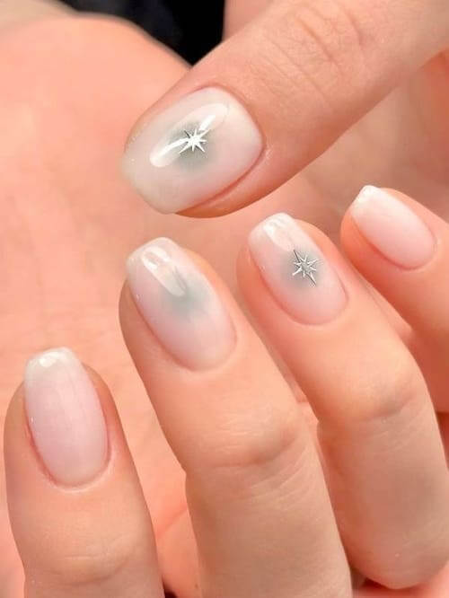 blush nail designs