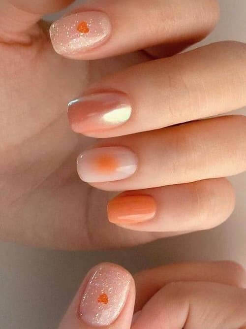 blush nail designs