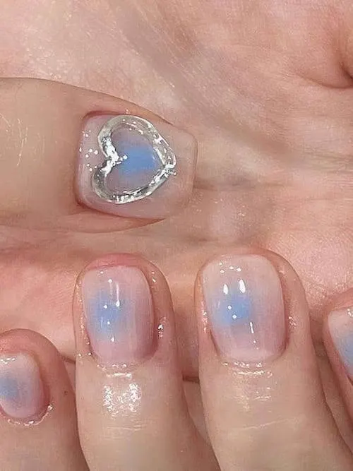 blush nail designs