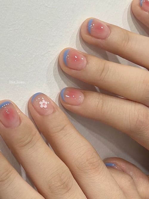 blush nail designs