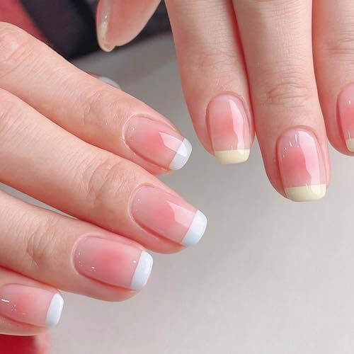 blush nail designs