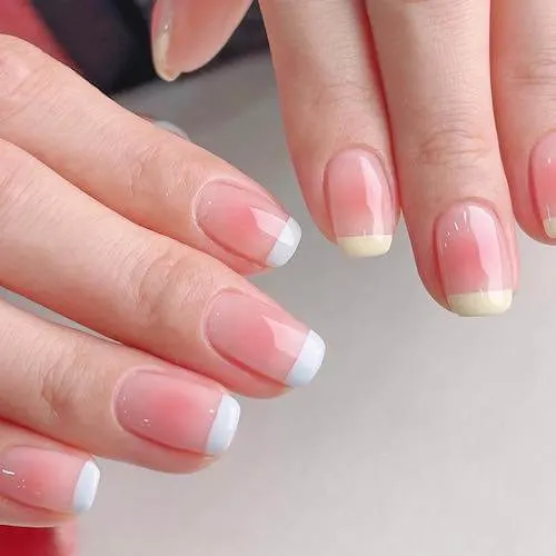 blush nail designs