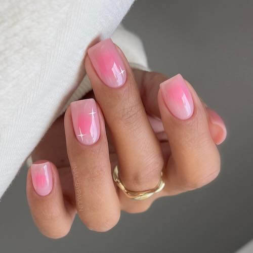 blush nail designs