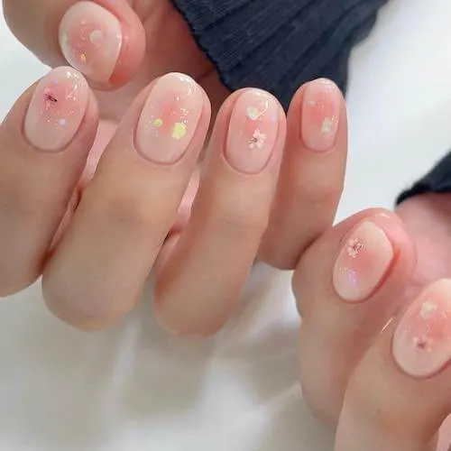 blush nail designs