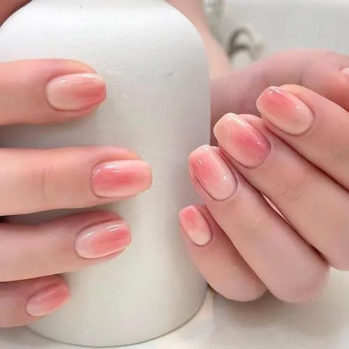 blush nail designs