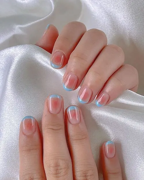 blush nail designs