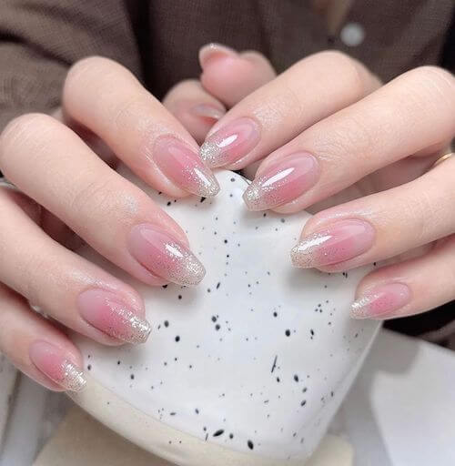 blush nail designs