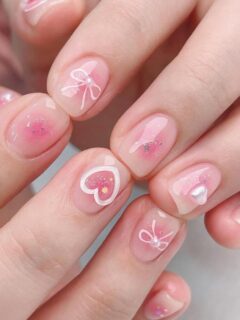 blush nail designs ideas