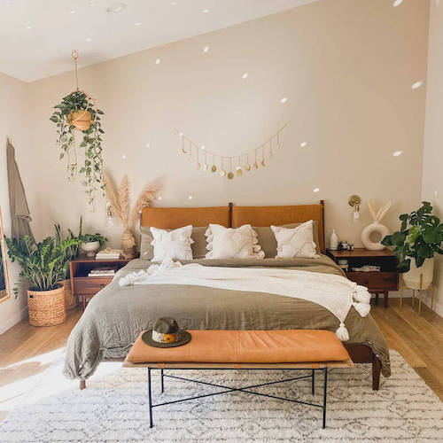 boho inspired bedroom ideas