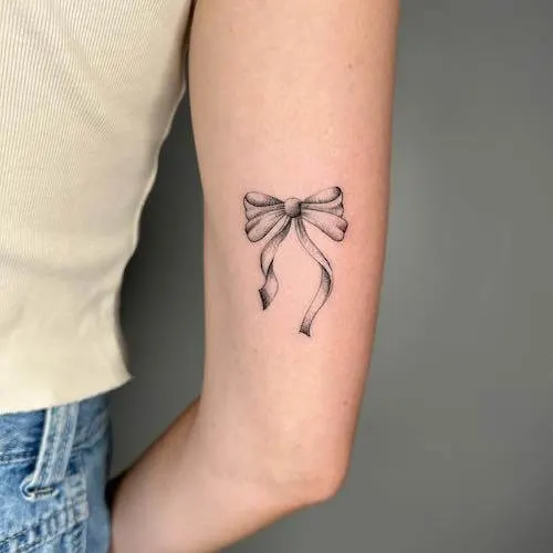 bow tattoo meaning and designs