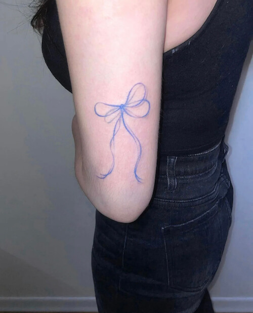 bow tattoo meaning and designs