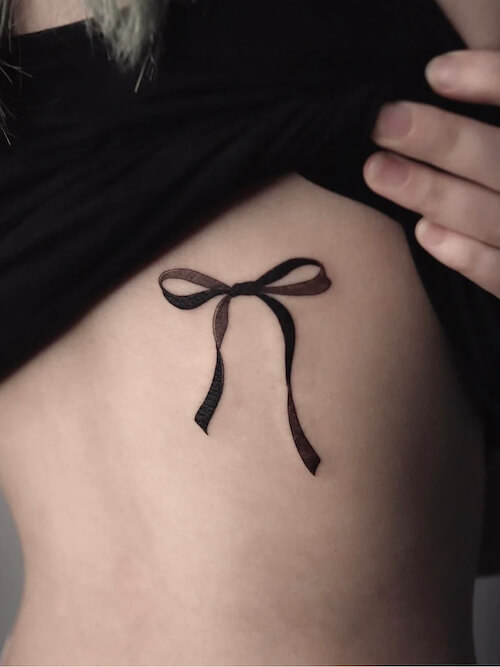 bow tattoo meaning and designs