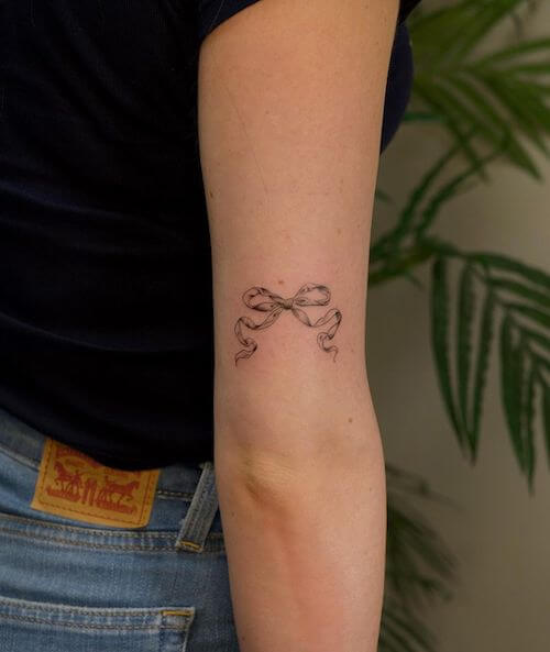 bow tattoo meaning and designs