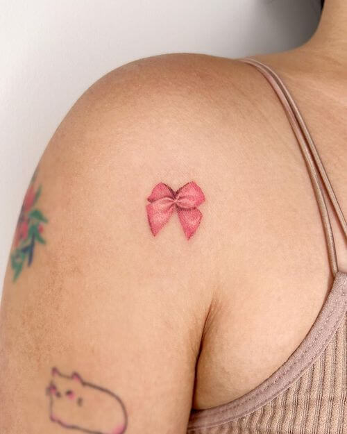 bow tattoo meaning and designs