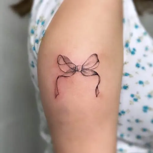 bow tattoo meaning and designs