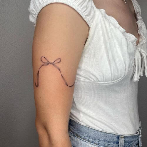 bow tattoo meaning and designs