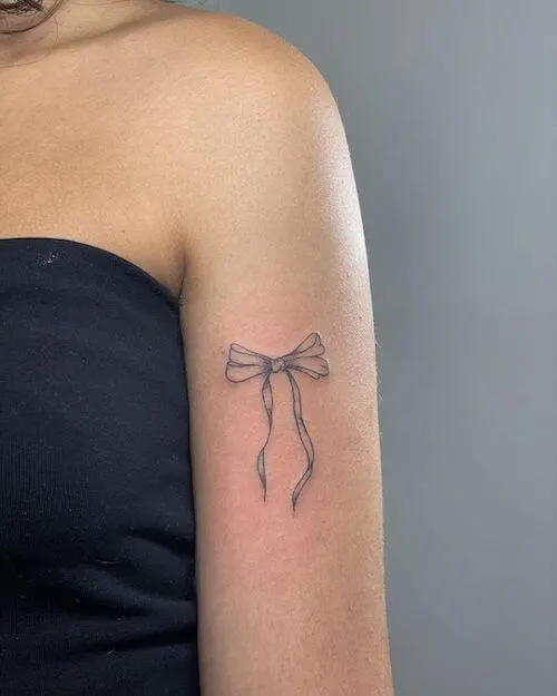 bow tattoo meaning and designs