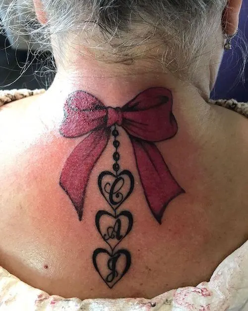 bow tattoo meaning and designs