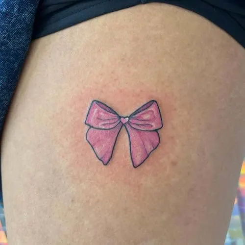 21 Small Bow Tattoo Ideas To Repeat - Styleoholic