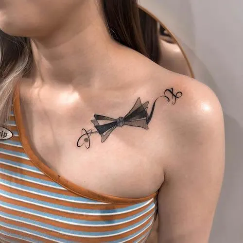 bow tattoo meaning and designs