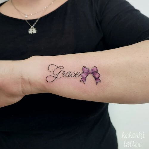 bow tattoo meaning and designs