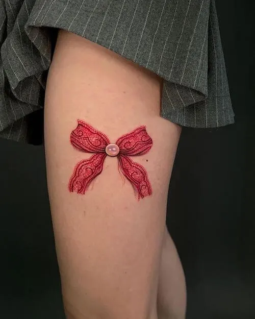 bow tattoo meaning and designs