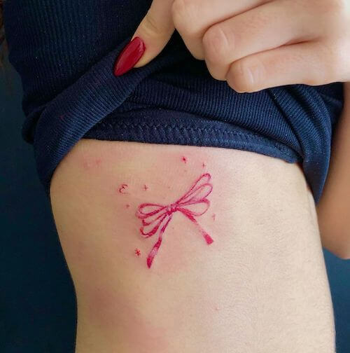 bow tattoo meaning and designs