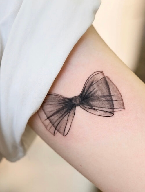 bow tattoo meaning and designs