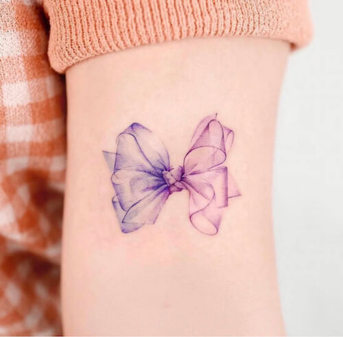 bow tattoo meaning and designs