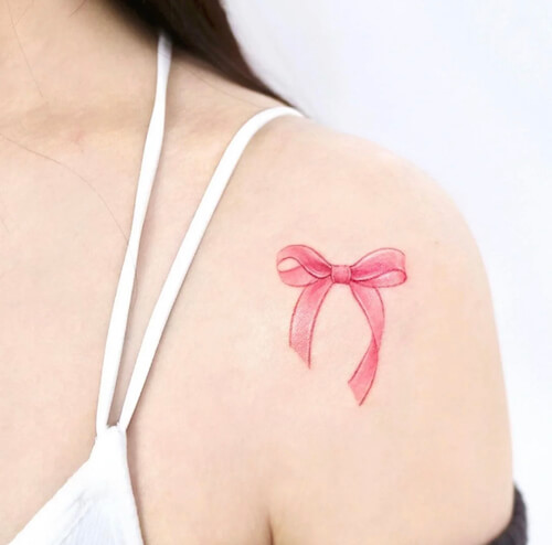 bow tattoo meaning and designs