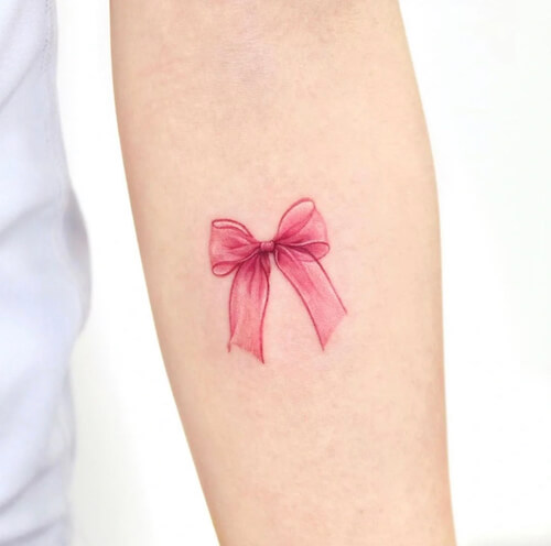 bow tattoo meaning and designs