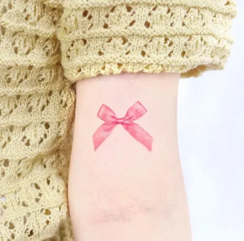 bow tattoo meaning and designs