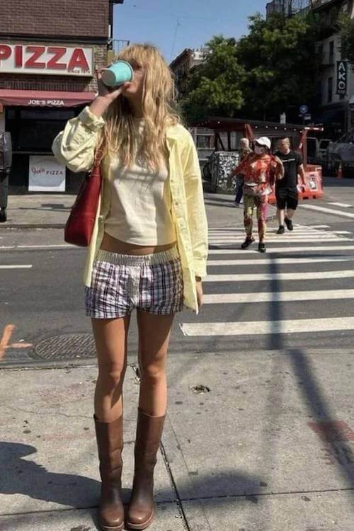 boxer shorts outfit