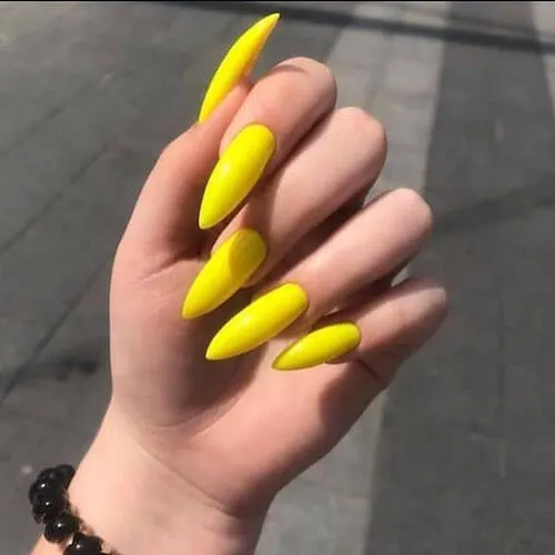 bright summer nails