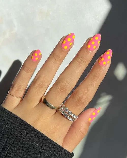 bright summer nails