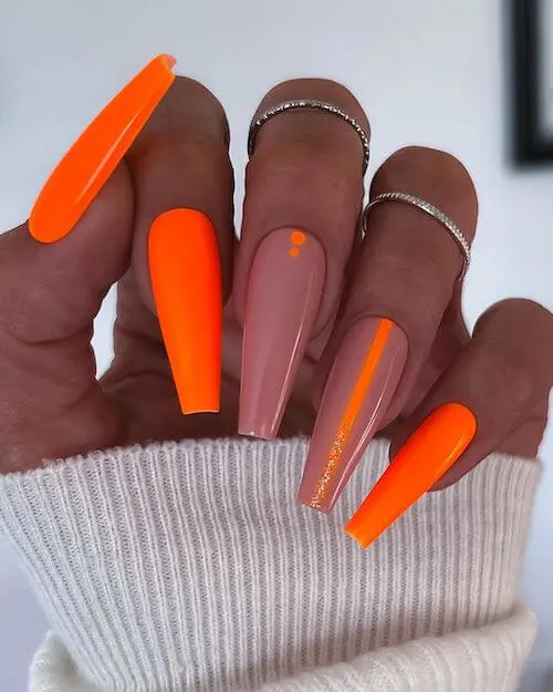 bright summer nails