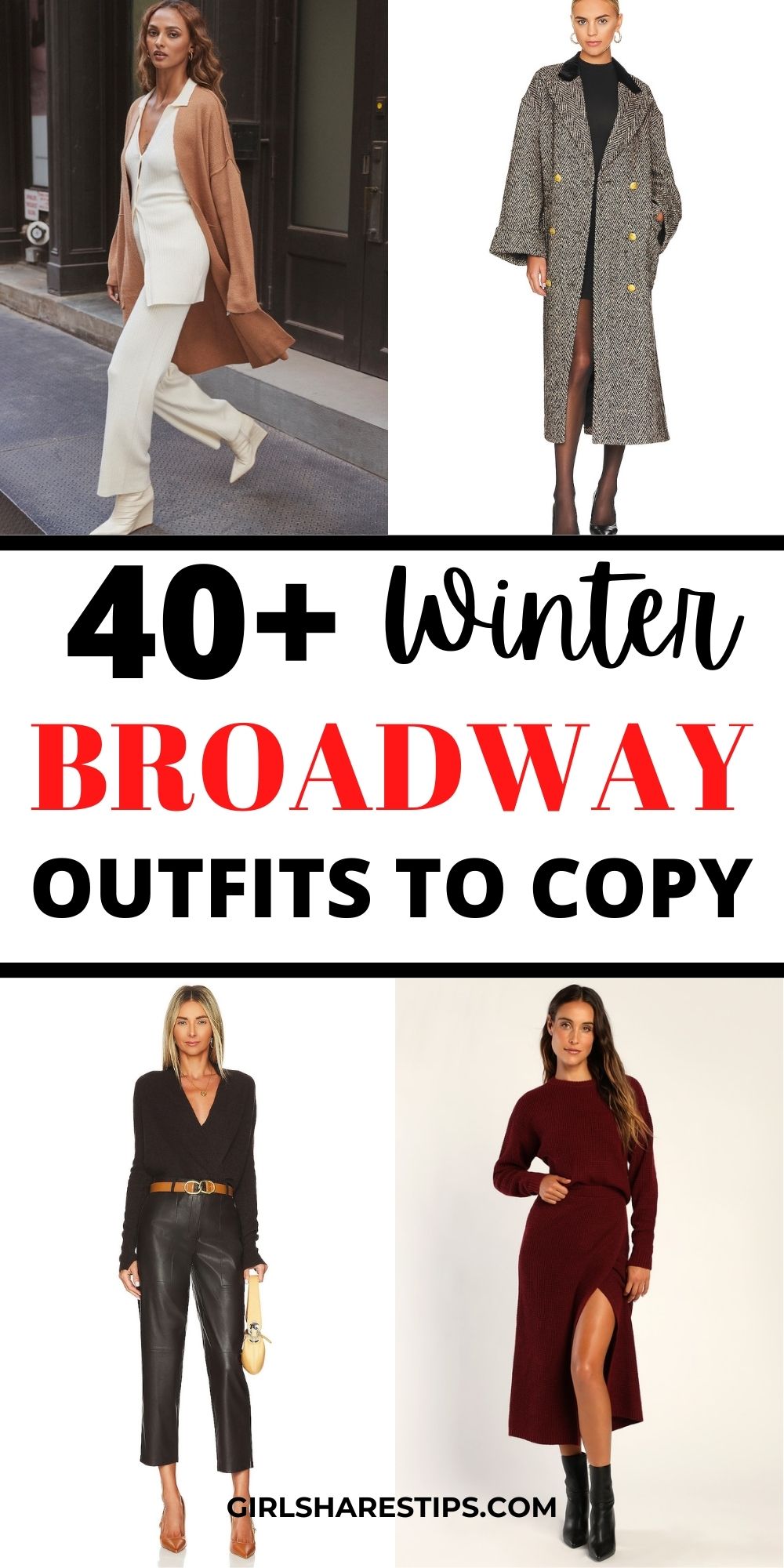 what to wear to a Broadway show in winter