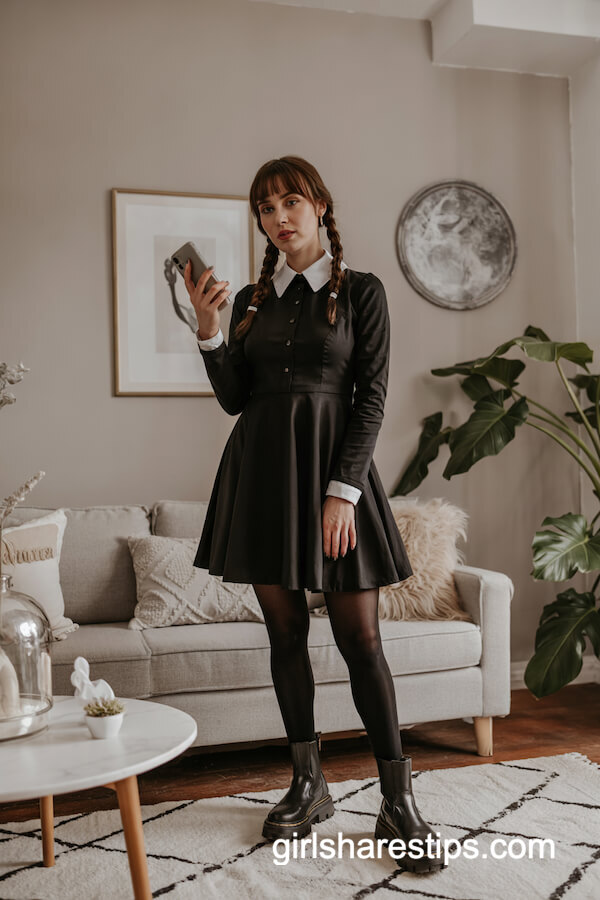 Modern Wednesday Addams