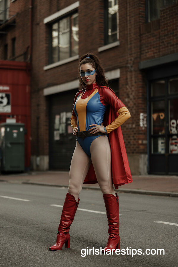 Sporty Superheroine