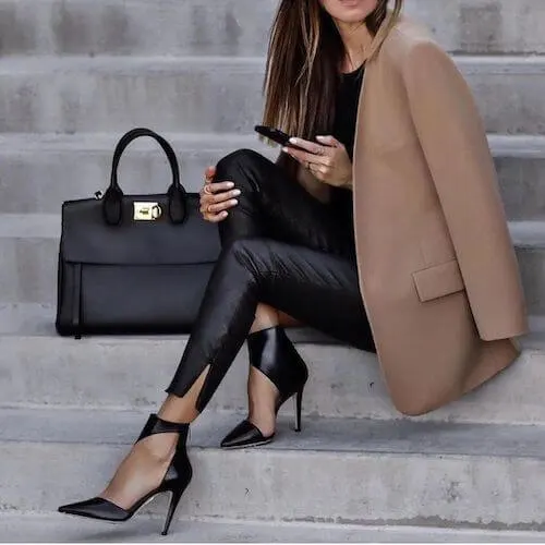 business casual women winter