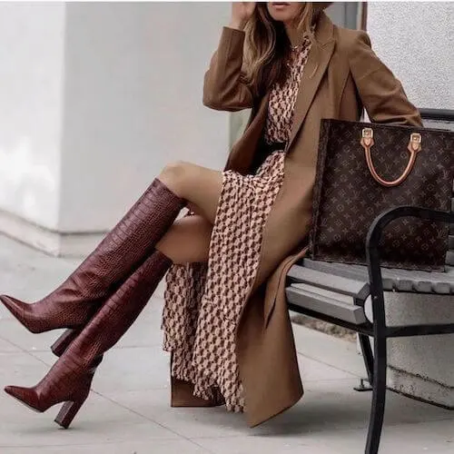 business casual women winter