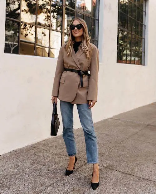 business casual women winter