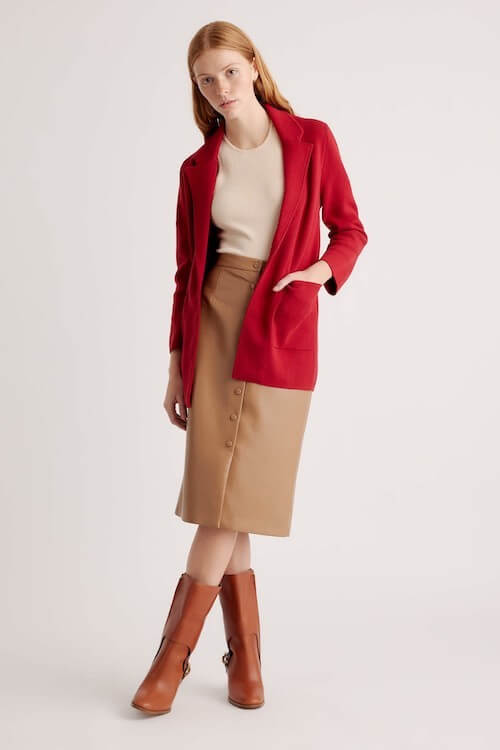 business casual women winter