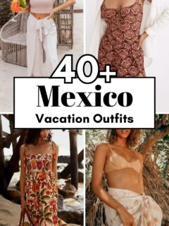 what to wear in Cancun Mexico outfits collage